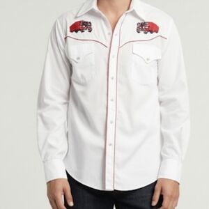 MWG - Western Rodeo Button-up Pearl Snap Shirt - Made in Winnipeg, Canada